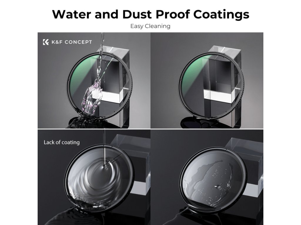 K&F Concept Nano-X MRC CPL circular polarizing filter - 62 mm