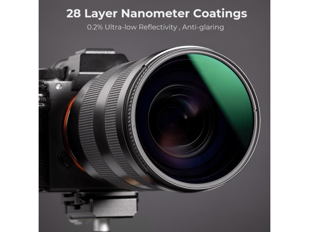 K&F Concept Nano-X MRC CPL circular polarizing filter - 72 mm