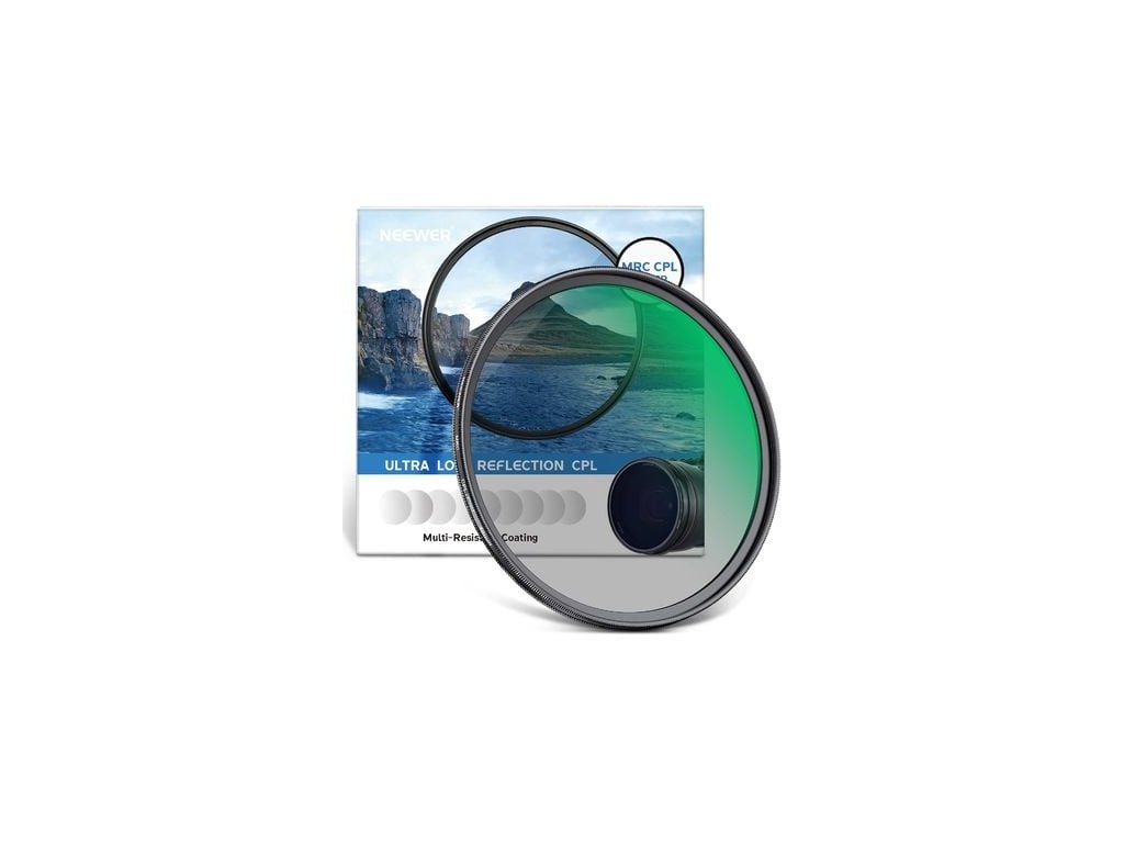 Neewer CLP HD polarizačný a UV filter 46 mm, tenký dizajn, MRC