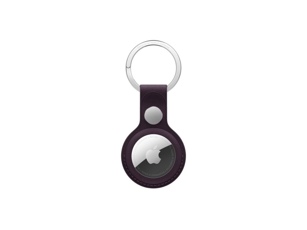 Apple AirTag FineWoven Key Ring - Blackberry