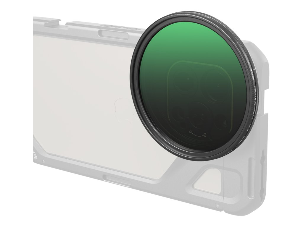 SmallRig 5170 pripojiteľný 67 mm filter VND ND2-ND32 (1-5 zarážok) a čierny hmlový filter so 1/4 efektom