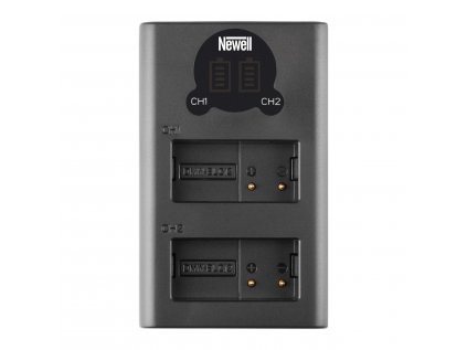 Ładowarka dwukanałowa Newell DL USB C do akumulatorów DMW BLC12 01 HD
