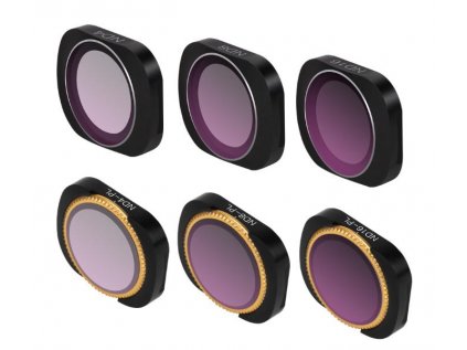ND-X Pack 6 Lens Filters pre Osmo Pocket 1/2