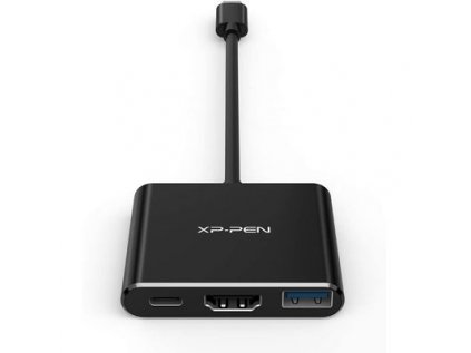 XPPen Adaptér USB-C na HDMI, USB 3.0, DeX, PD pre telefóny alebo notebooky, s podporou...