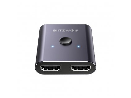 BlitzWolf BW-HDC2 HDMI 2x1 prepínač / prepínač, 4K (čierny)