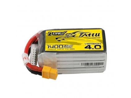 Akumulátor Tattu R-Line 4.0 1400mAh 22.2V 130C 6S1P XT60