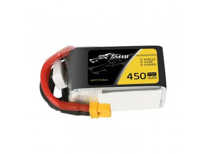 Akumulátor Tattu 450mAh 14,8V 75C 4S1P