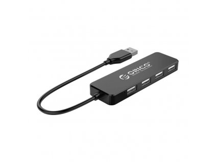 Adaptér Hub Orico, USB do 4x USB (czarny)