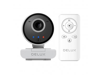 Webová kamera s inteligentným sledovaním Delux DC07 (biela) 2 MP 1920 x 1080p