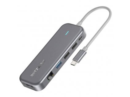 Adaptér 11w1 HUB USB-C Blitzwolf BW-TH11