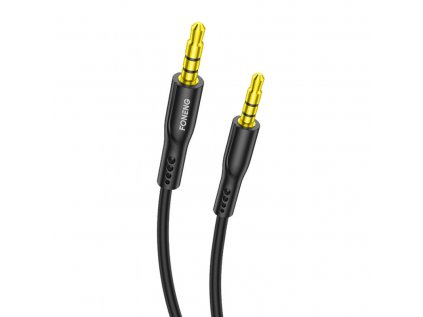 Foneng BM22 AUX 3,5 mm jack audio kábel (čierny)