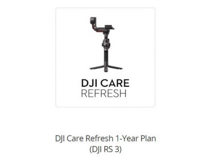 DJI Care Refresh 1-Year Plan (DJI RS 3) EU
