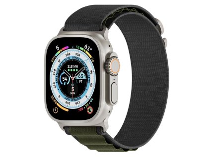 Next One remienok Adventure Loop pre Apple Watch 44/45/49mm - Gray/Green