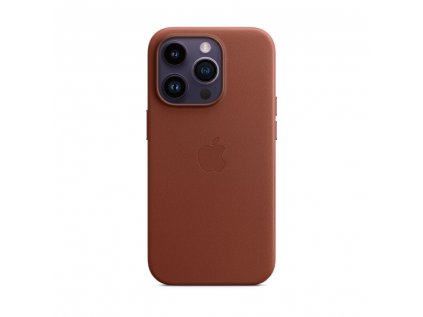 Apple iPhone 14 Pro Leather Case with MagSafe - Umber