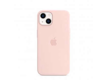 Apple iPhone 13 Silicone Case with MagSafe - Chalk Pink