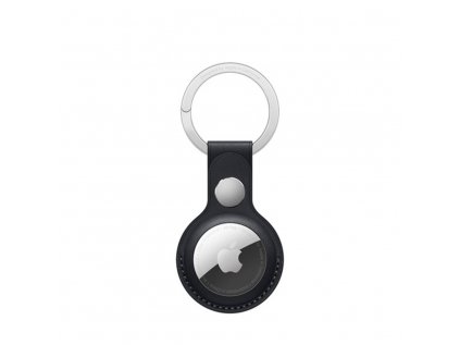 Apple AirTag Leather Key Ring - Midnight