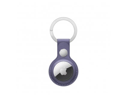 Apple AirTag Leather Key Ring - Wisteria