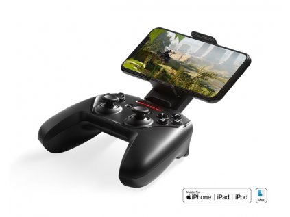 SteelSeries Nimbus+  Wireless Game Controller with phone mount