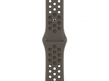Apple Watch 45mm Midnight Olive Gray/Cargo Khaki Nike Sport Band - Regular