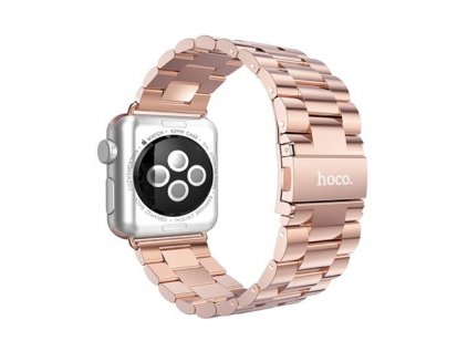 HOCO remienok Premium Edition pre Apple Watch 42/44/45 mm - Rose Gold