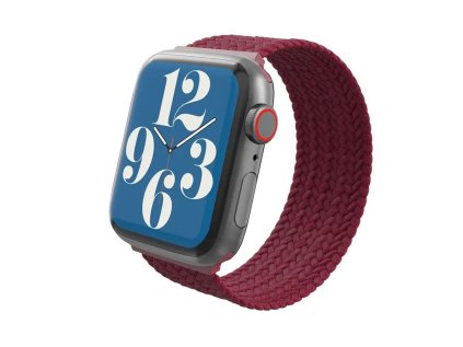 GEAR4 remienok Braided M 175-190 cm pre Apple Watch 42/44/45mm - Wine