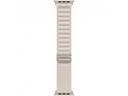 Apple Watch 49mm Starlight Alpine Loop - Medium