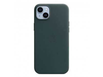 Apple iPhone 14 Plus Leather Case with MagSafe - Forest Green