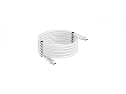 Magnetický samonavíjací USB nabíjací kábel (Type-C to Type-C) (90cm)