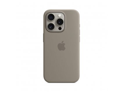 iPhone 15 Pro Silicone Case with MagSafe - Clay