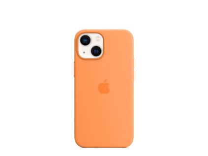 Apple iPhone 13 mini Silicone Case with MagSafe - Marigold