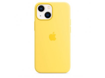 Apple iPhone 13 mini Silicone Case with MagSafe - Lemon Zest