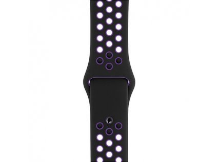 Apple Watch 40mm Black/Hyper Grape Nike Sport Band – S/M & M/L
