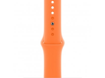 Apple Watch 45mm Bright Orange Sport Band