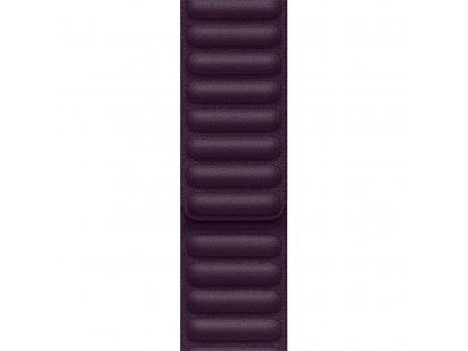 Apple Watch 41mm Dark Cherry Leather Link - S/M