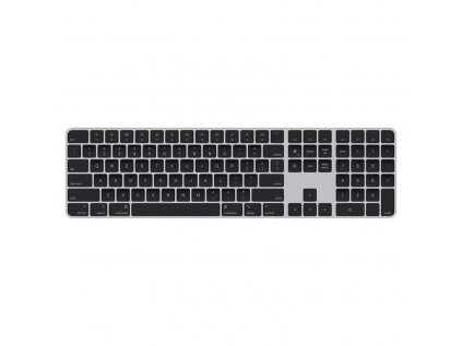 Apple Magic Keyboard with Touch ID and Numeric Keypad - Black Keys INT English