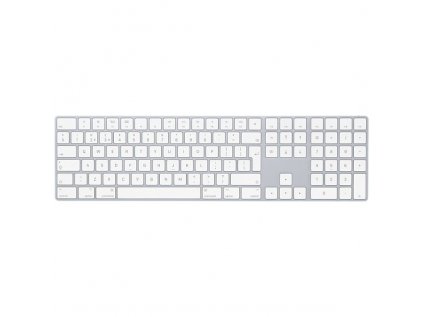 Apple Magic Keyboard s numerickou klávesnicou SK - Biele klávesy