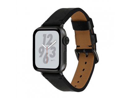 Artwizz remienok WatchBand Leather pre Apple Watch 42/44/45mm - Black