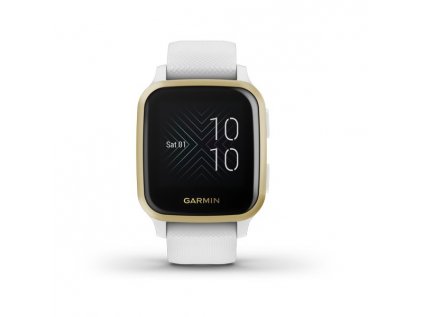 GARMIN VENU SQ, White/Light Gold