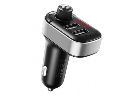 XO Smart Bluetooth TZ08 MP3 + 5v3.1A nabíjačka do auta (čierna)