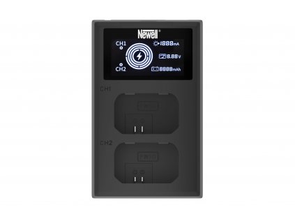 Newell FDL-USB-C dvojkanálová nabíjačka pre NP-FW50