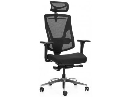Kancelárska stolička OAMA PLUS, čierna