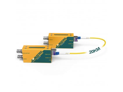 AVMATRIX FE1121 3G-SDI predlžovač optických vlákien