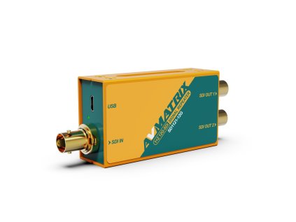 AVMATRIX SD1121-12G 1×2 12G-SDI SIGNÁL OPAKOVAČ