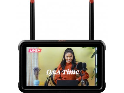 Atomos ZATO CONNECT 5,2" video monitor a rekordér pripojený k sieti 1080p60