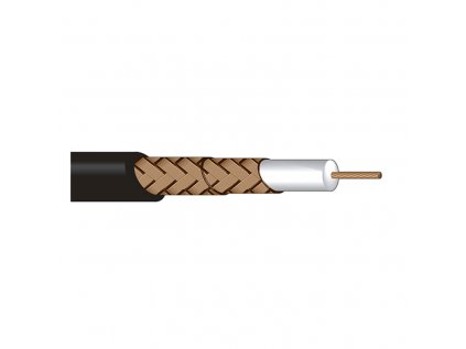 Canare L-4.5CHWS BLK flexibilný 3G/HD/SD-SDI hromadný kábel