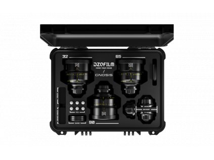 DZO Optics Sada 3 šošoviek makro DZOFilm Gnosis (32 mm/65 mm/ 90 mm T2.8) – metrické (s...