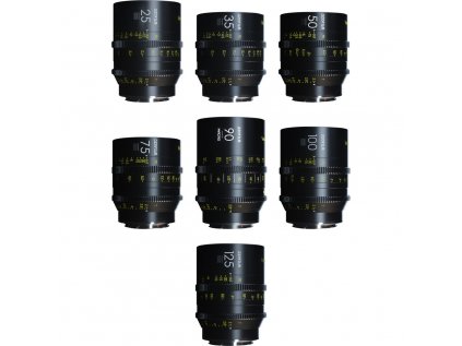 DZO Optics DZOFilm Vespid Kit B EF Mount (25, 35, 50, 75, 100, 125 T2.1 + Macro 90 mm...