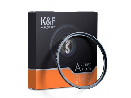 K&F Concept 62MM MC-UV filter, tenký, zelený viacvrstvový, nemecká optika