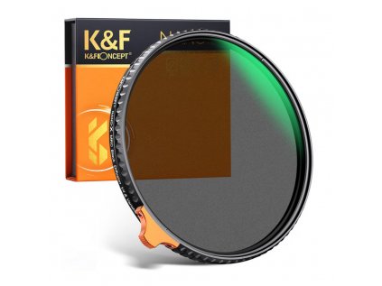 K&F Concept 72mm, multifunkčná nastaviteľná čierna hmla1/4&ND2~32, HD