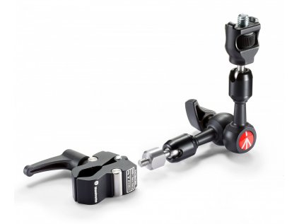 Manfrotto Foto variabilné trecie rameno s Anti-rotation Attachment a Nano Clamp
